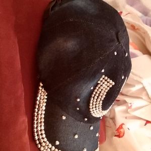 Colts Jean Hat with bling.